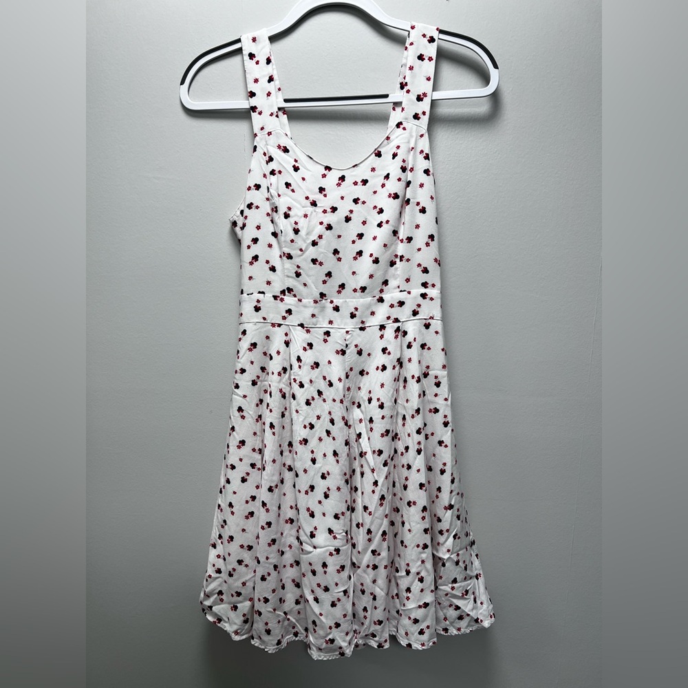 Lauren Conrad LC Minnie Mouse Disney Dress with open back Retro Size 6 - Picture 3 of 12